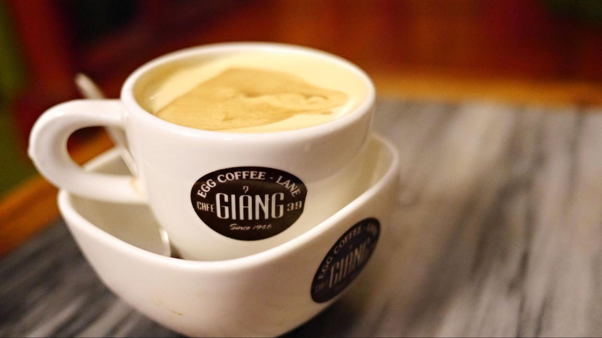 Cafe Giang&rsquo;s egg coffee has become a Hanoi specialty for its unique, creamy taste