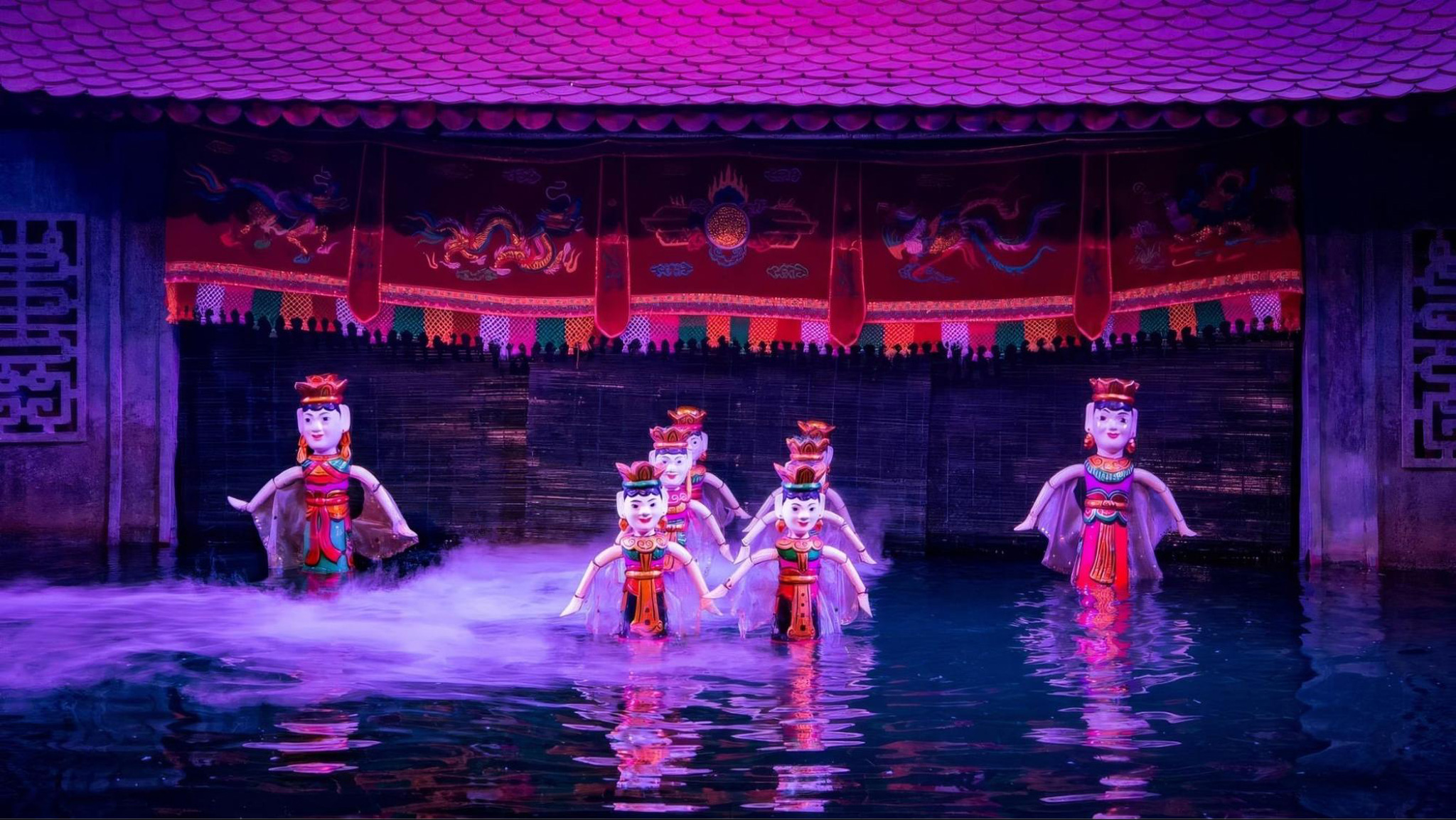 The Water Puppet Show brings Vietnamese folk tales to life in a creative way