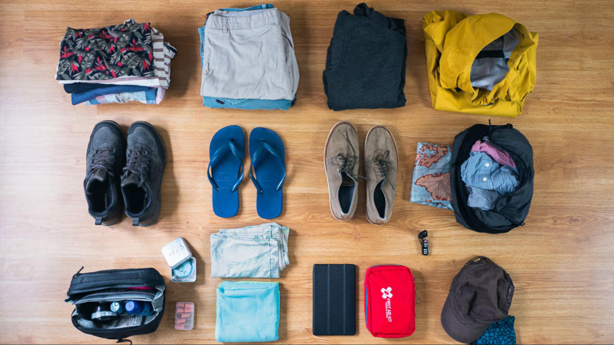 A light sweater or jacket should be included in your bag