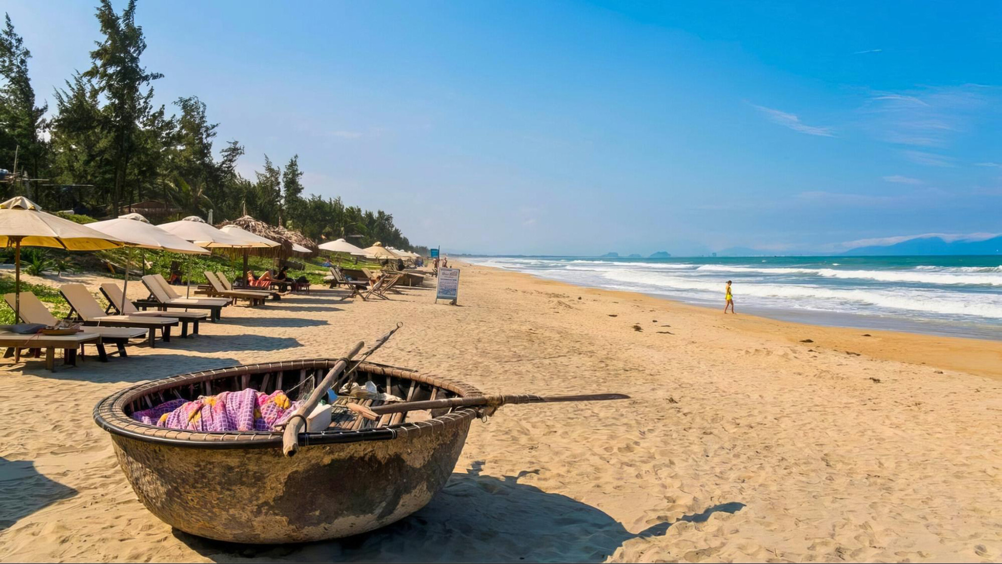 An Bang Beach is perfect for a restful beach escape