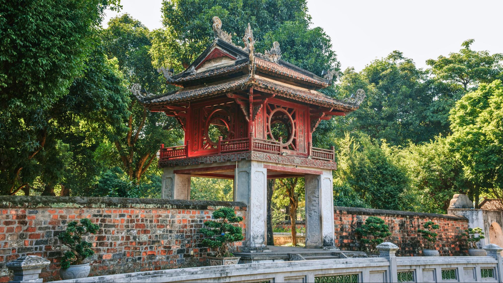Learn about Vietnam's heritage at the Temple of Literature