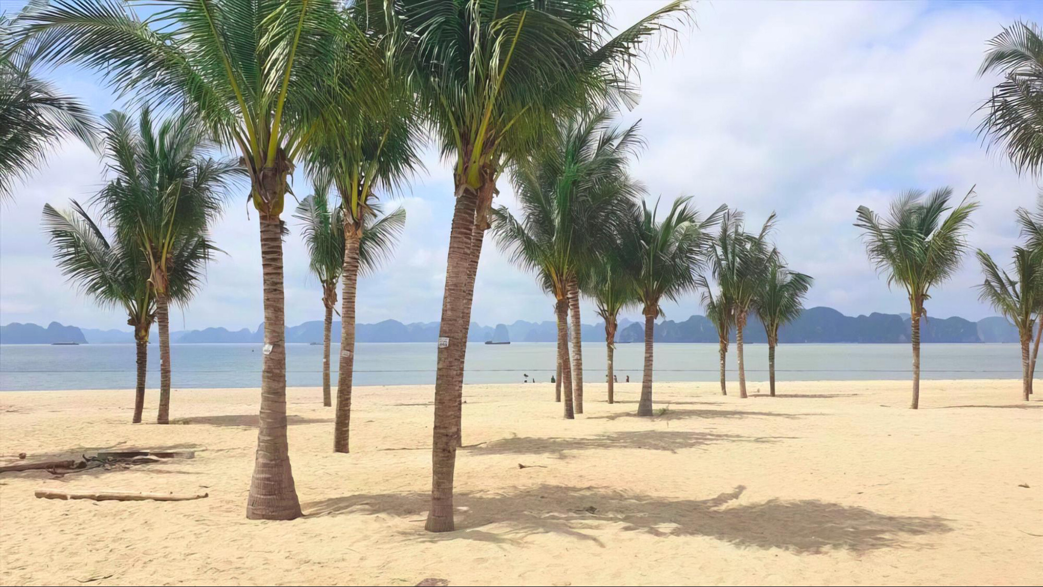 Bai Chay Beach offers serene beauty and a peaceful escape