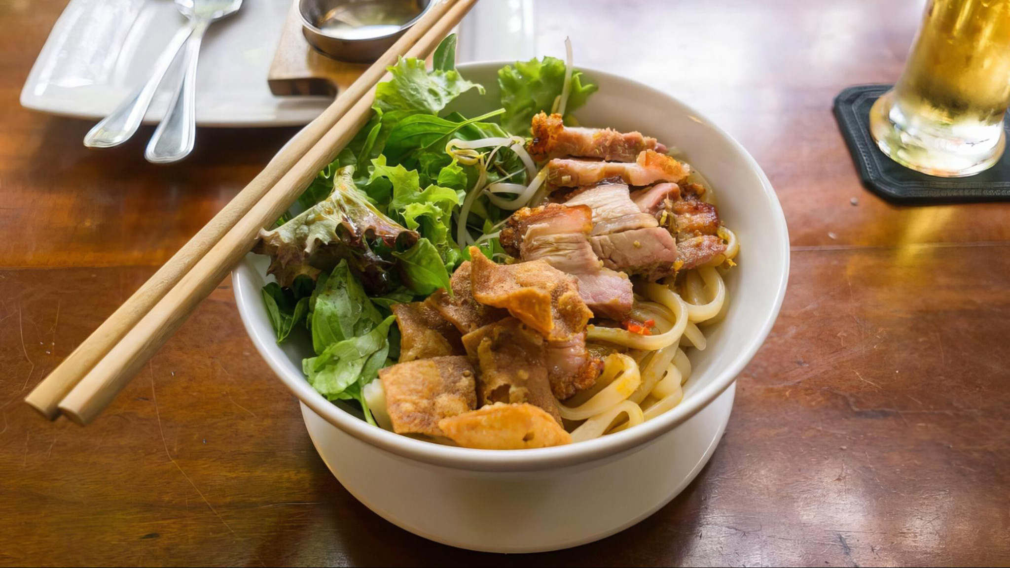 Indulge in the unique flavors of Cao Lau