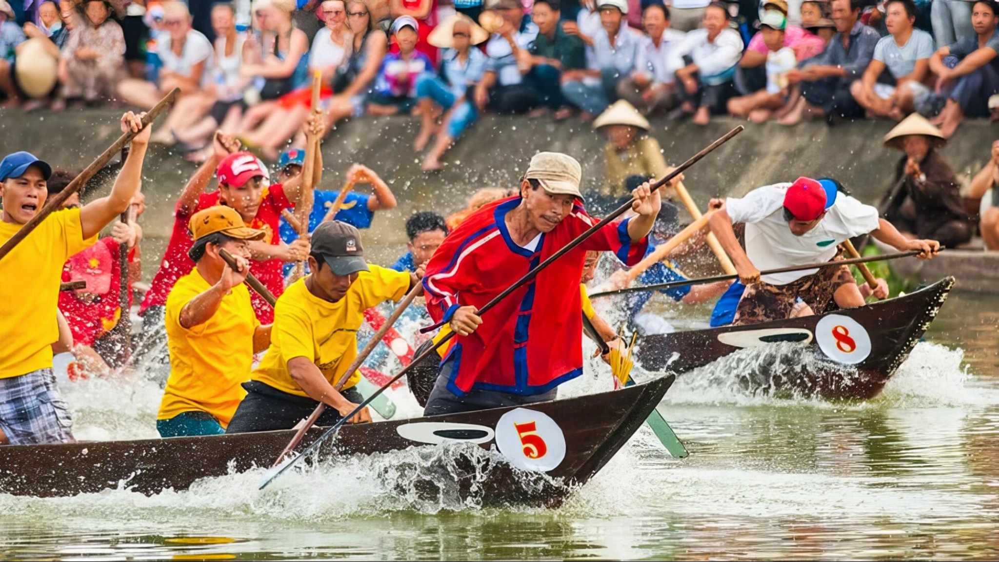 Boat racing festival is a unique annual cultural event