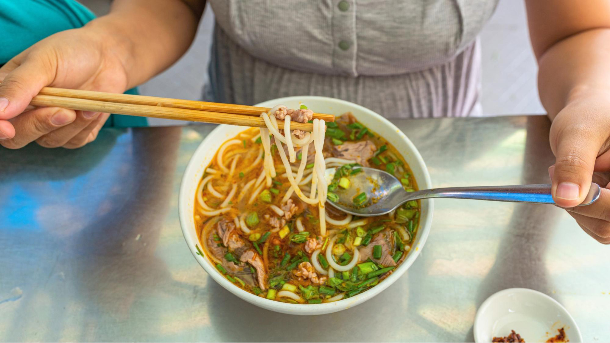 Meat eaters go try Bun Bo Hue when in Vietnam