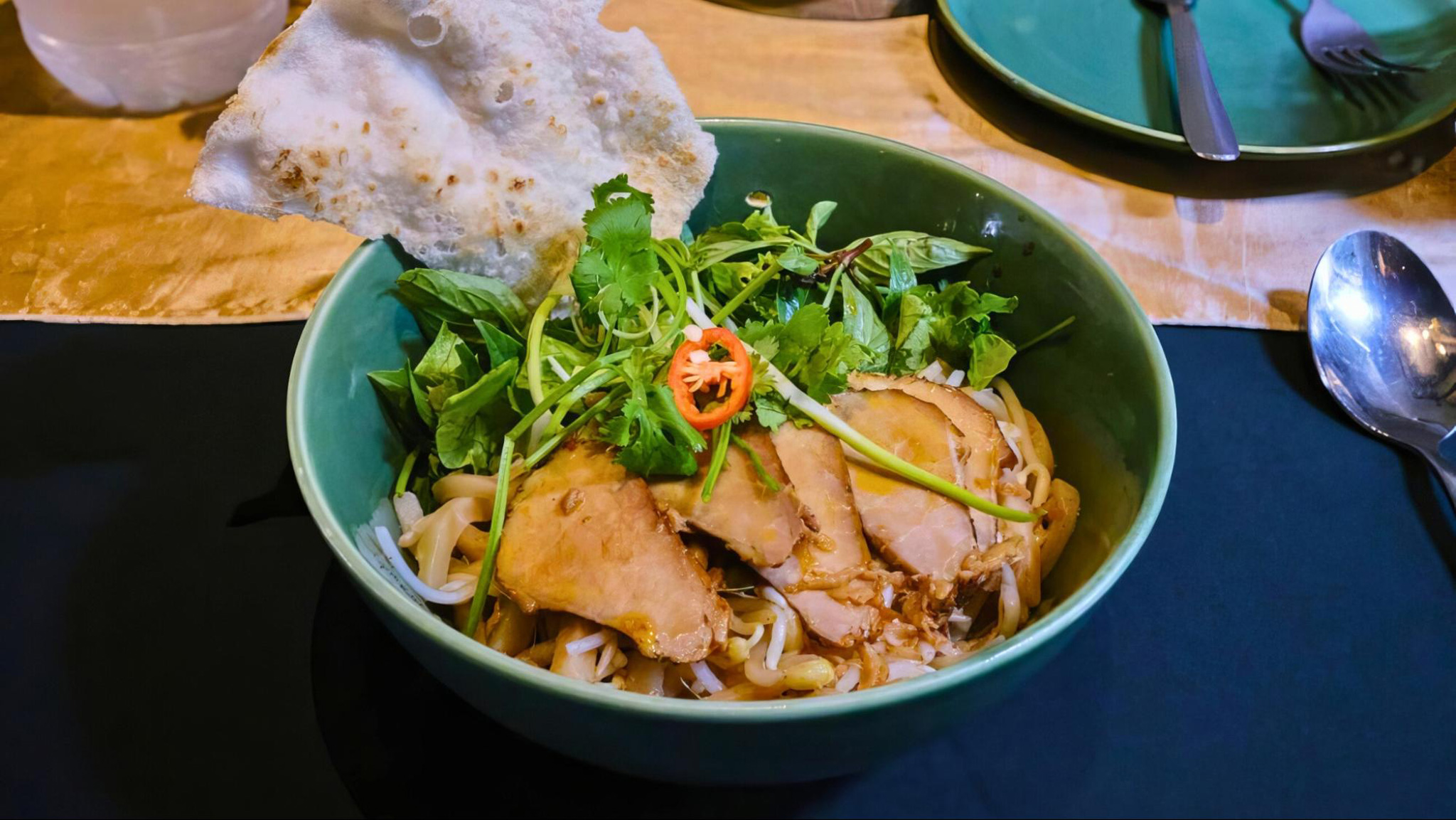 Flavorful Cao Lau is a must-try in Hoi An