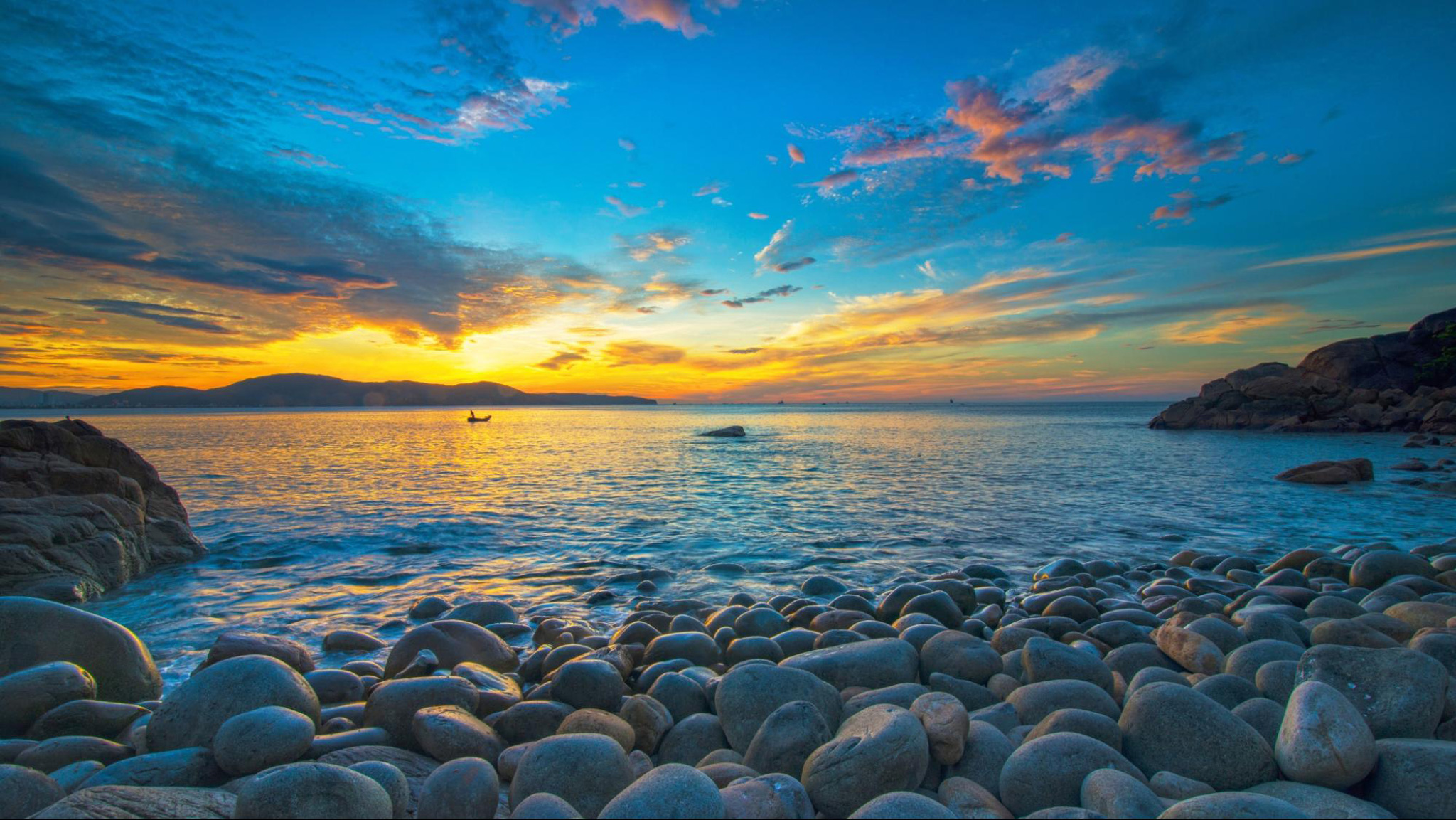 Hoang Hau Beach is a hidden gem in Quy Nhon known for its pristine beauty