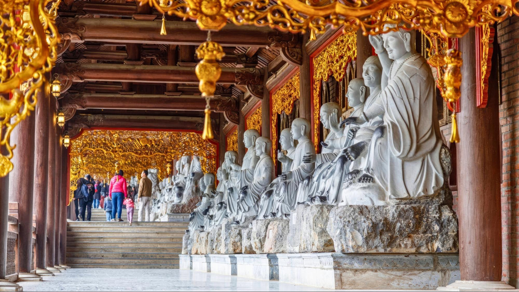 Bai Dinh Pagoda is not only a place of worship but also a cultural landmark