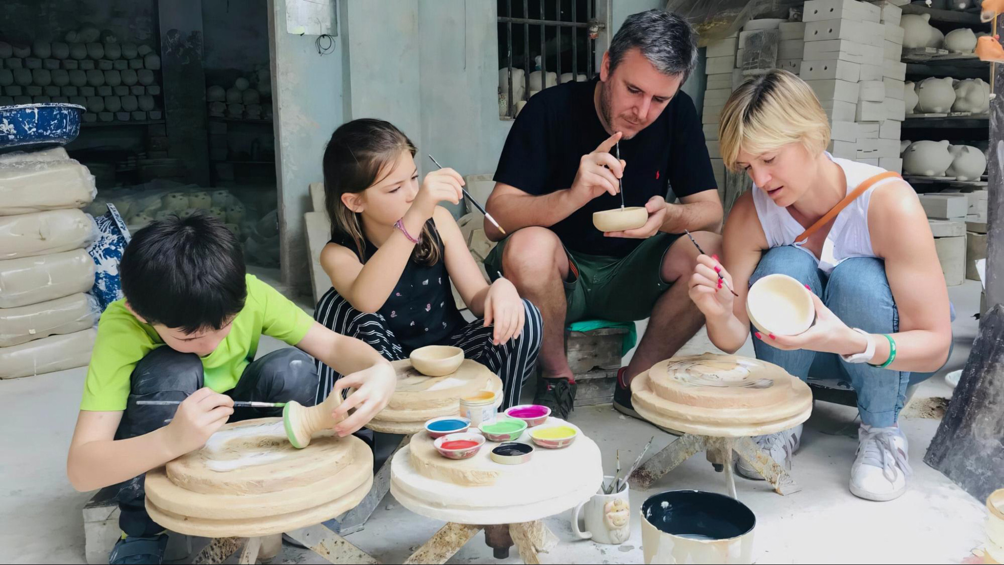 Bat Trang Ceramic Village is renowned for its rich history in pottery and ceramics