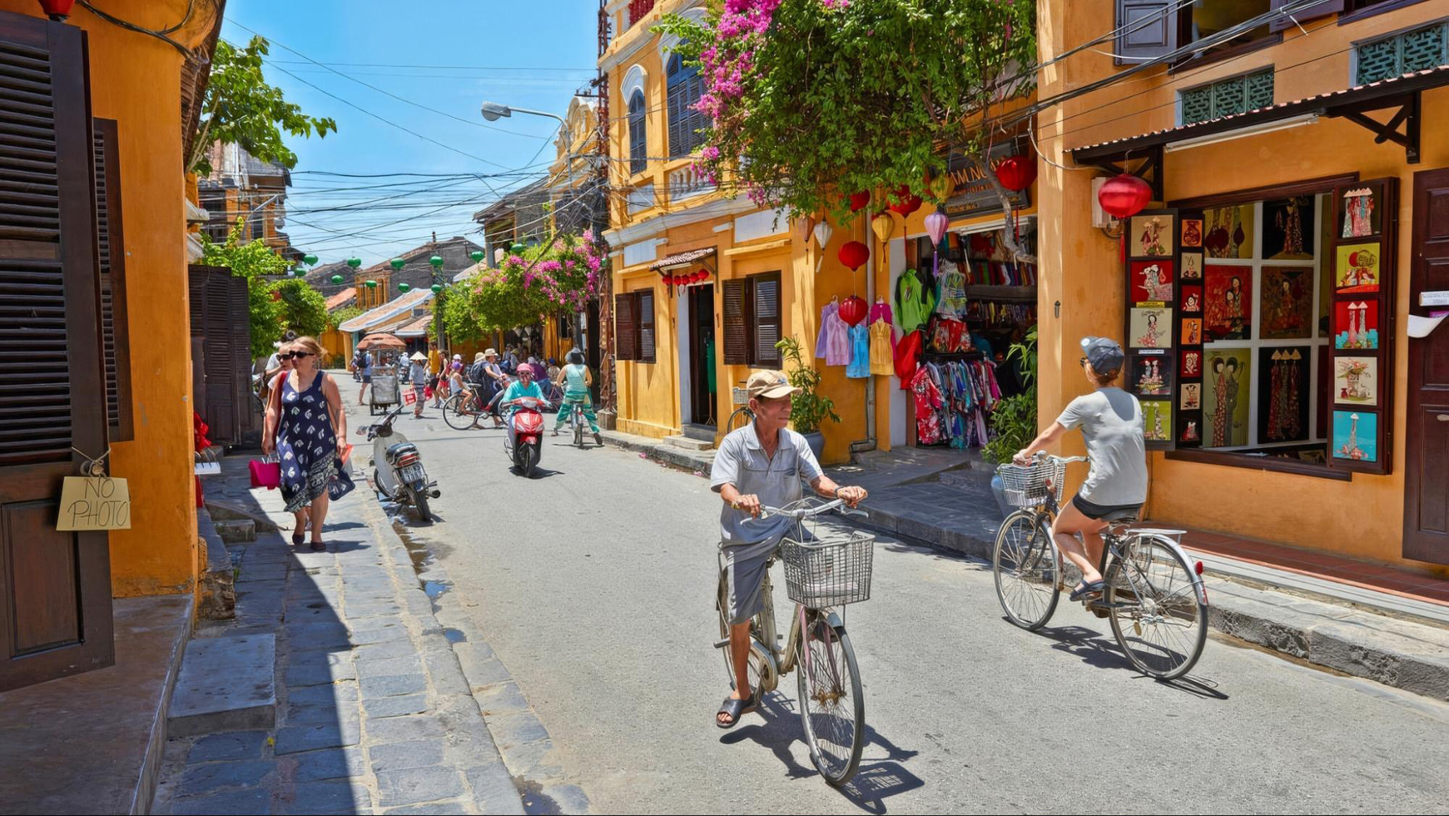 Hoi An Ancient Town charms with lantern-lit streets and preserved cultural heritage