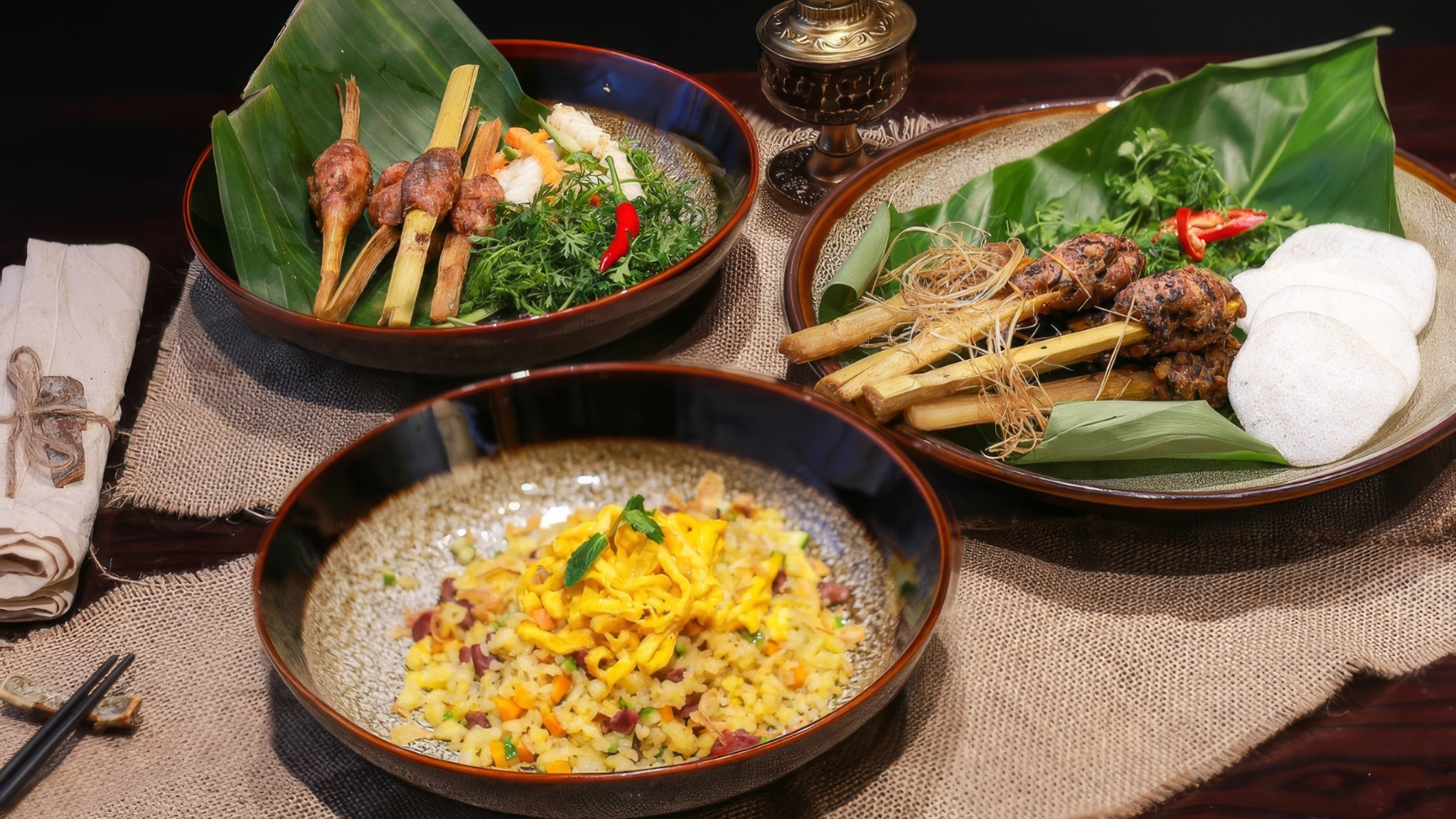 Diners Enjoy Authentic Vietnamese Dishes In A Cozy, Traditional Ambiance At Viet Rice Essence