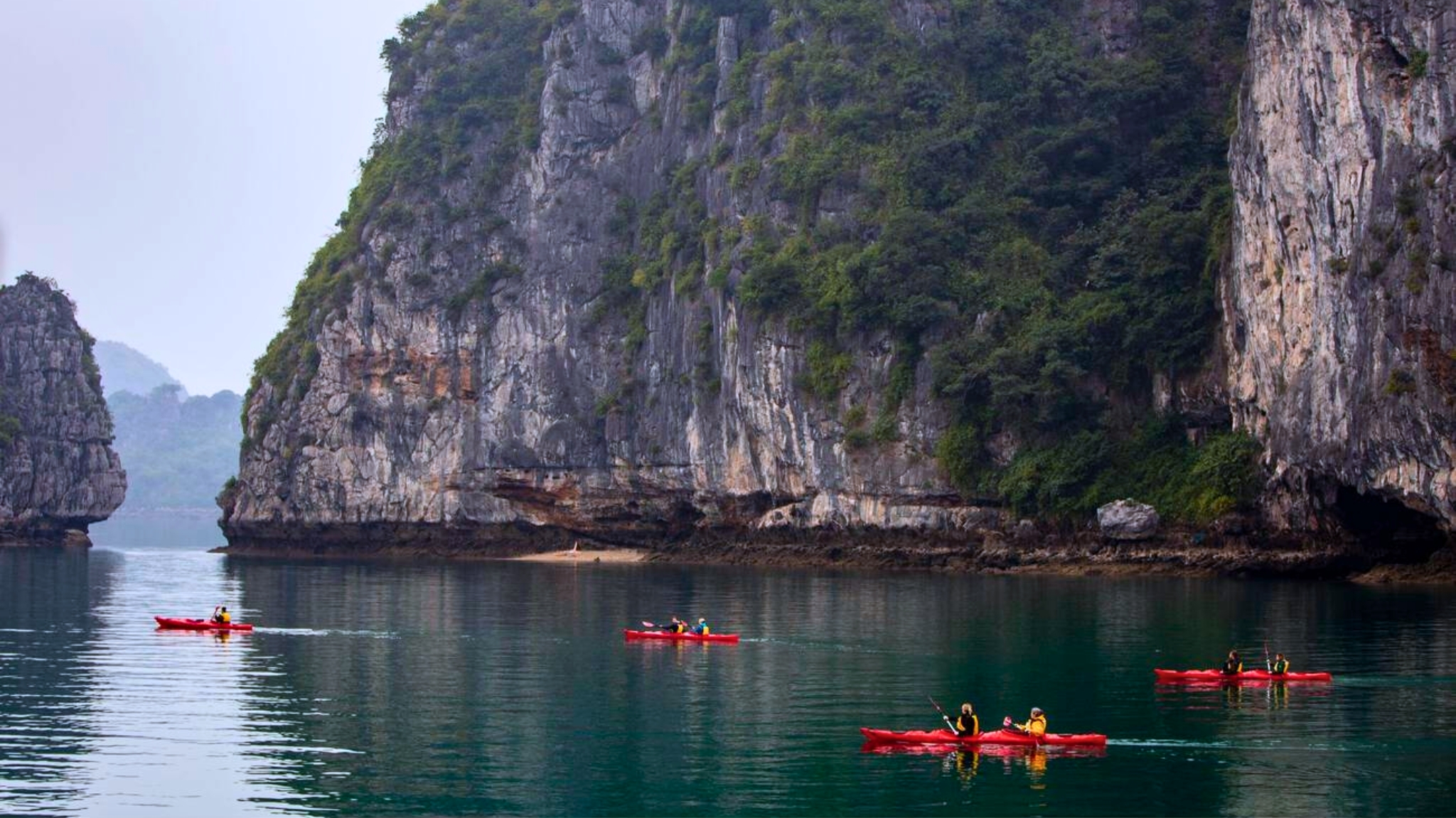 Though the 21°C sea may be too cool for swimming, kayaking and village visits offer plenty to enjoy.