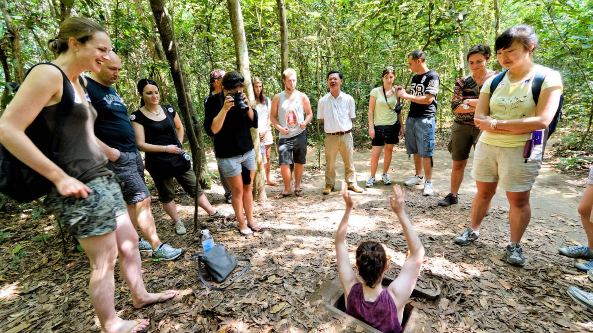 Bringing shorts or a skirt is a good idea, as it can get quite hot midday