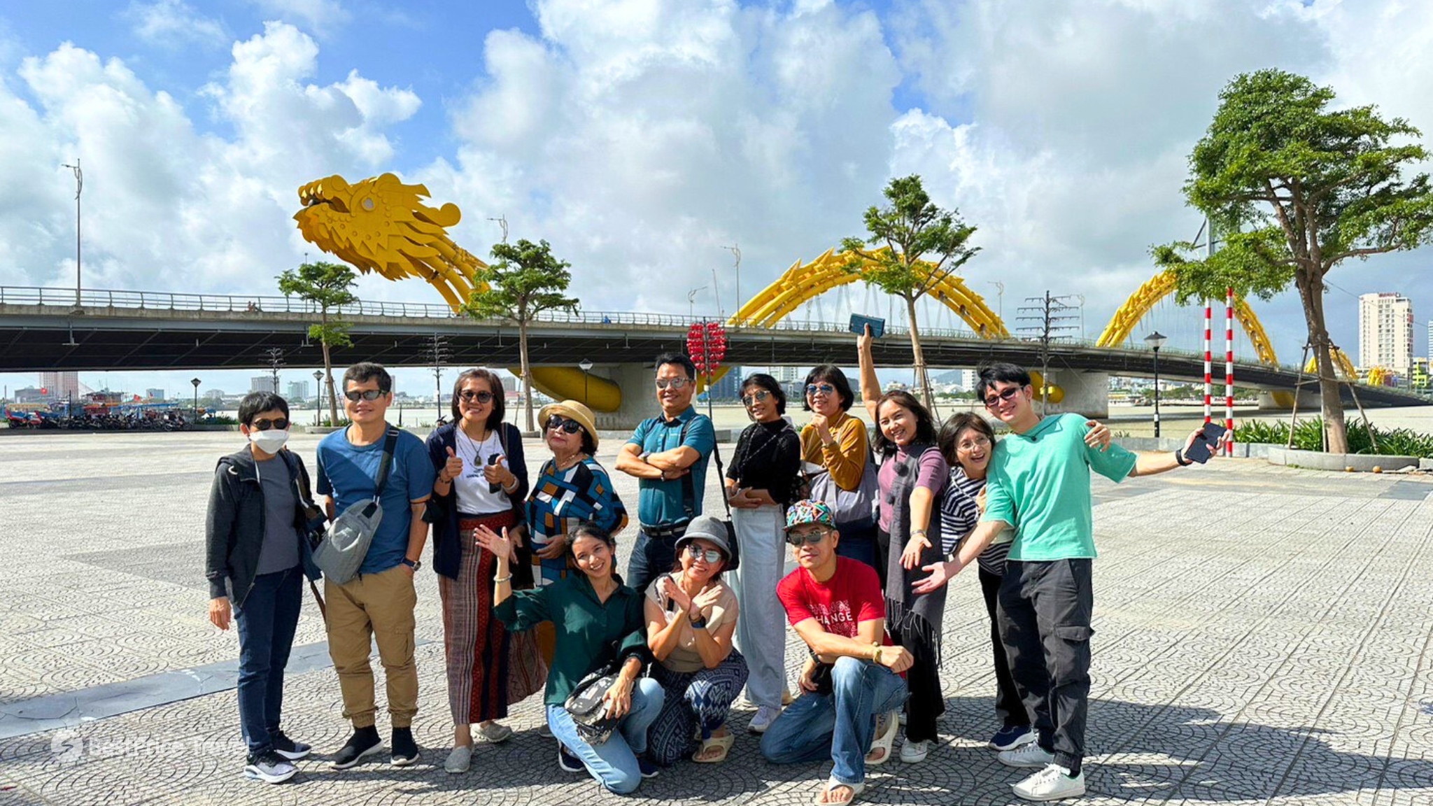 Check in the Dragon Bridge