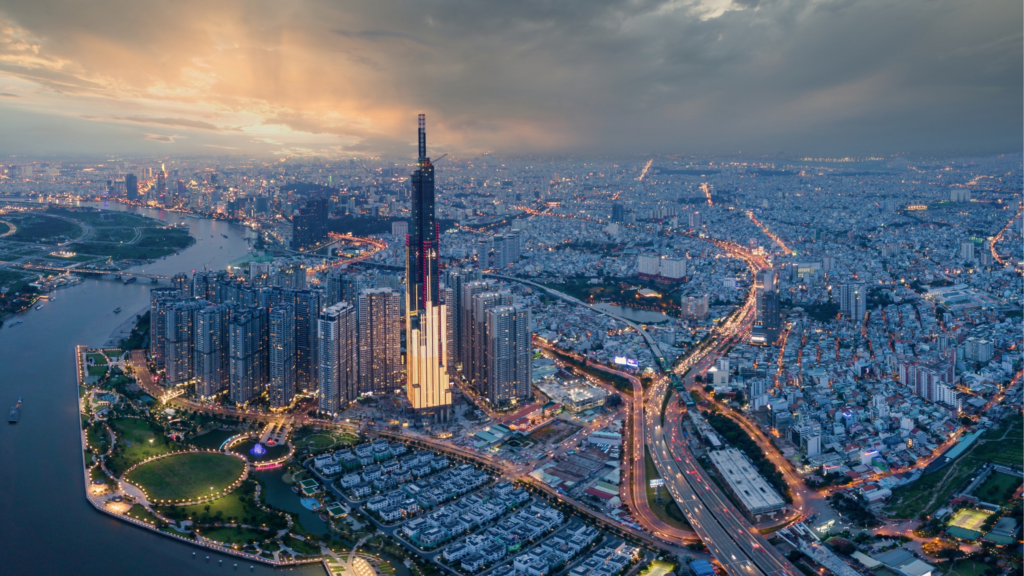 Bustling Ho Chi Minh City