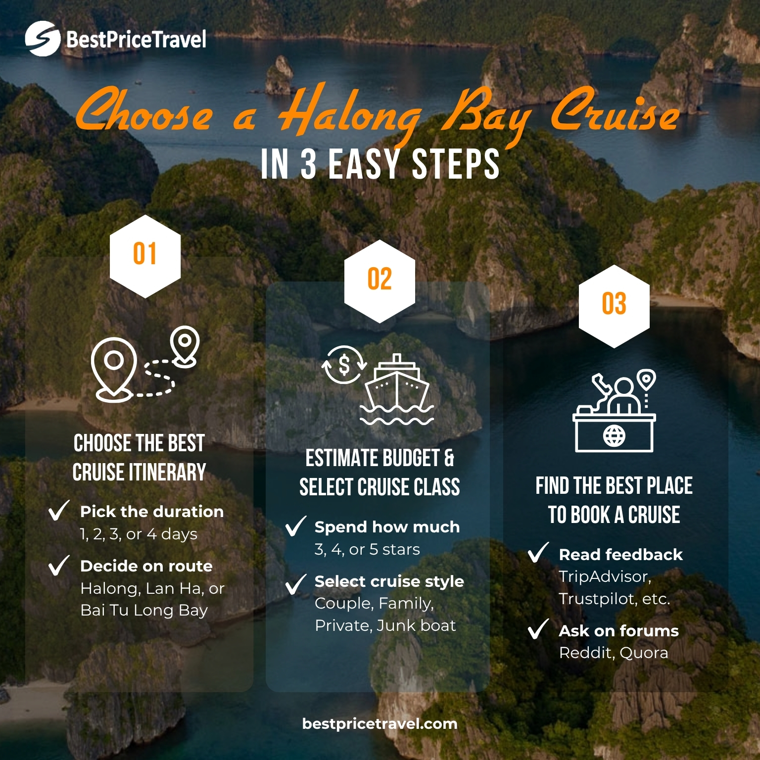 How To Choose Halong Bay Cruise In 3 Steps