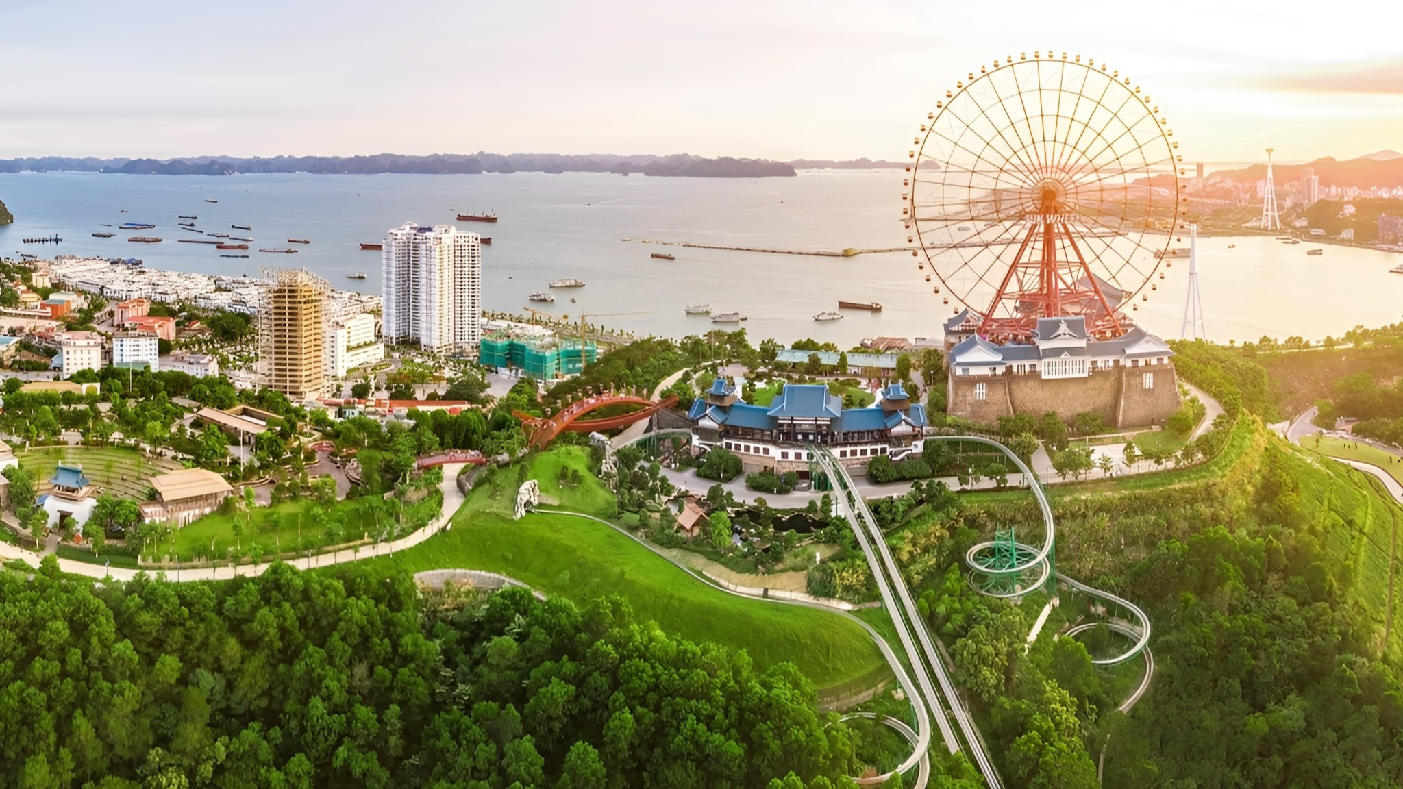 Sun World Halong Park Has Rides, Cable Cars And Waterfront Fun