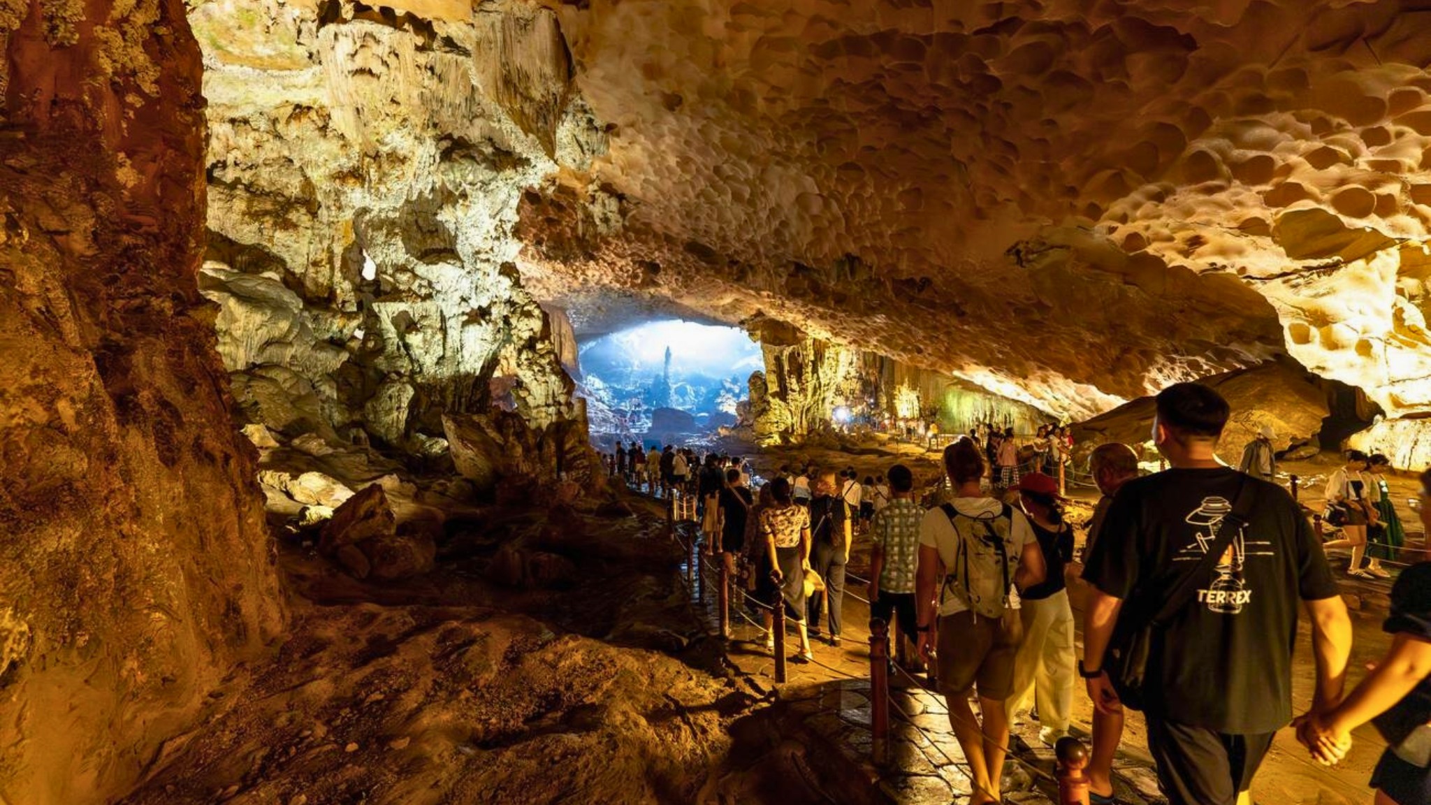 Sung Sot Cave Is One Of The Biggest And Most Impressive Caves In Halong Bay