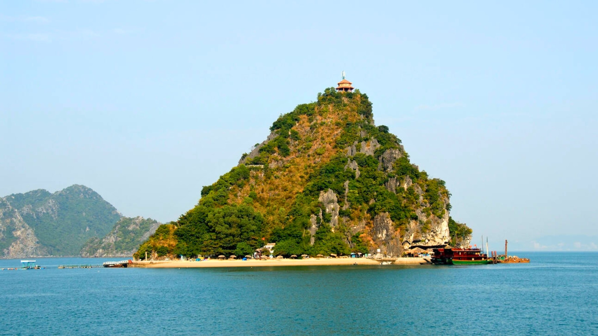 Titop Island Offers A Crescent Beach And Panoramic Views, Well Worth Visiting In February&rsquo;s Cool Weather
