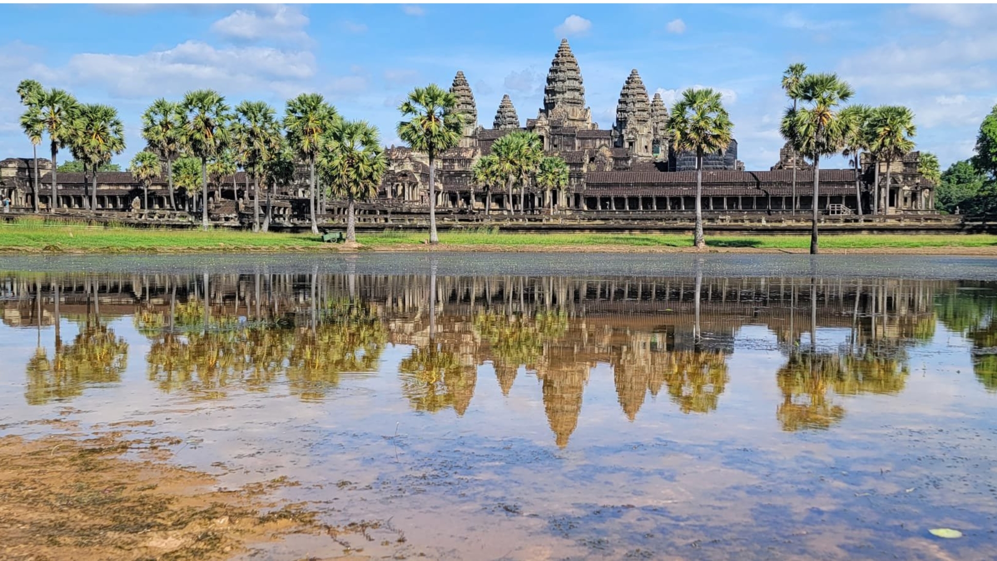 The Grandeur Of Angkor Wat Complex