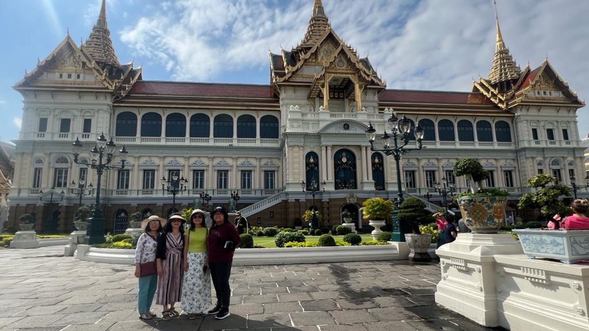 Majestic Architecture At The Grand Palace