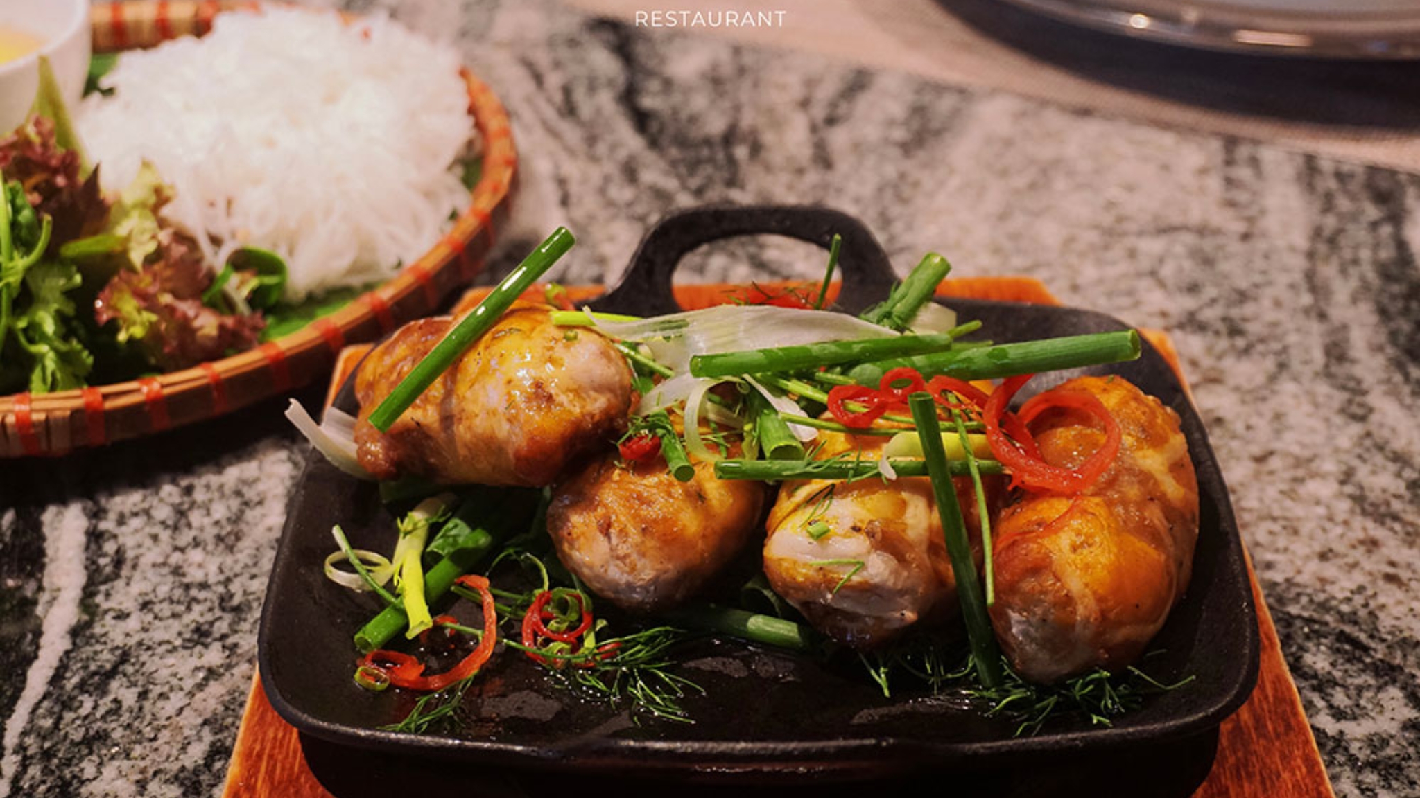 Fried Rolled Hemibagrus With Pig&rsquo;s Omental Fat At Ding Doong Restaurant