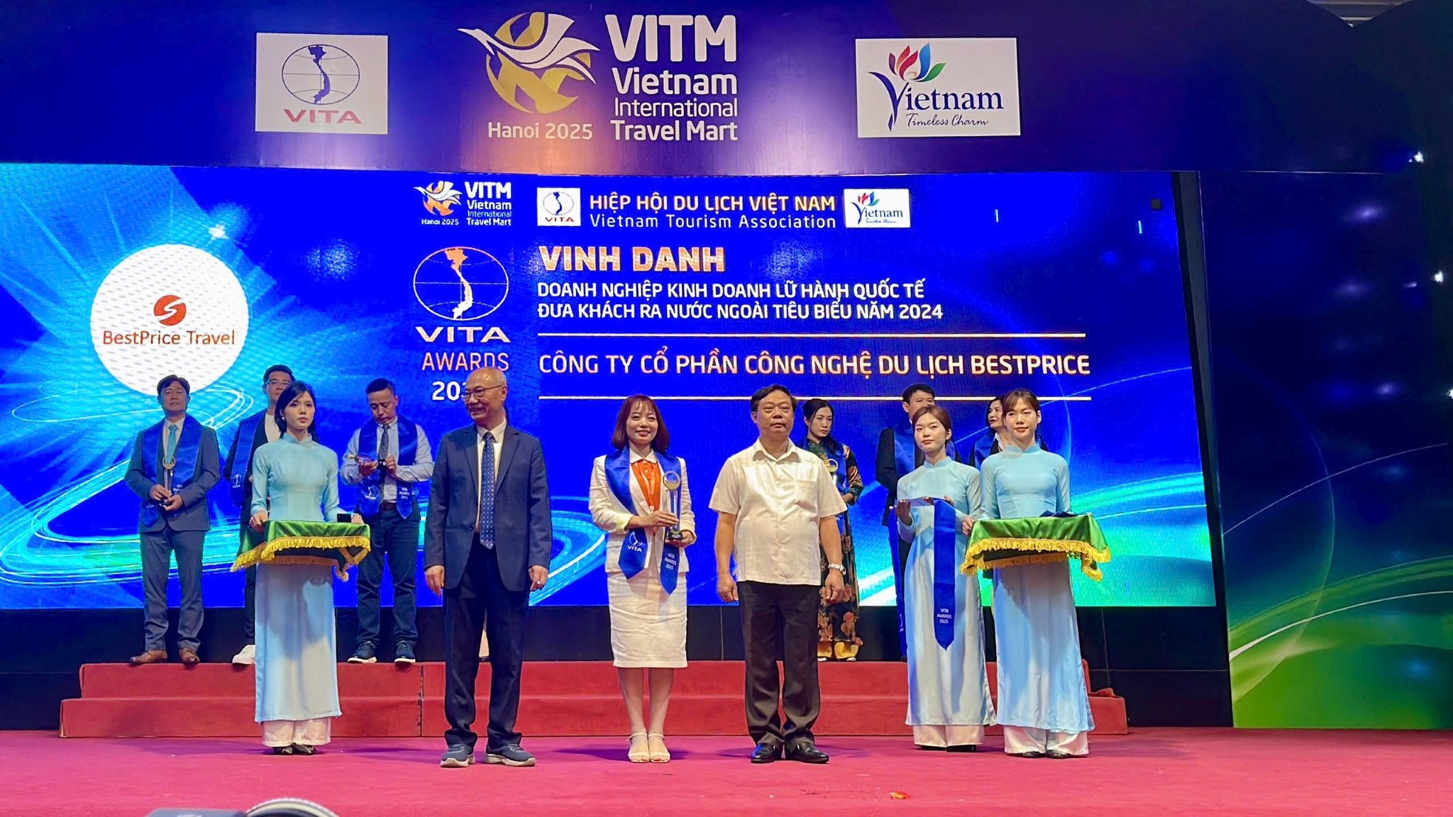 BestPrice Travel Was Honored As The Outstanding International Tour Operator For Inbound Visitors From Europe, The US, And Australia In 2024