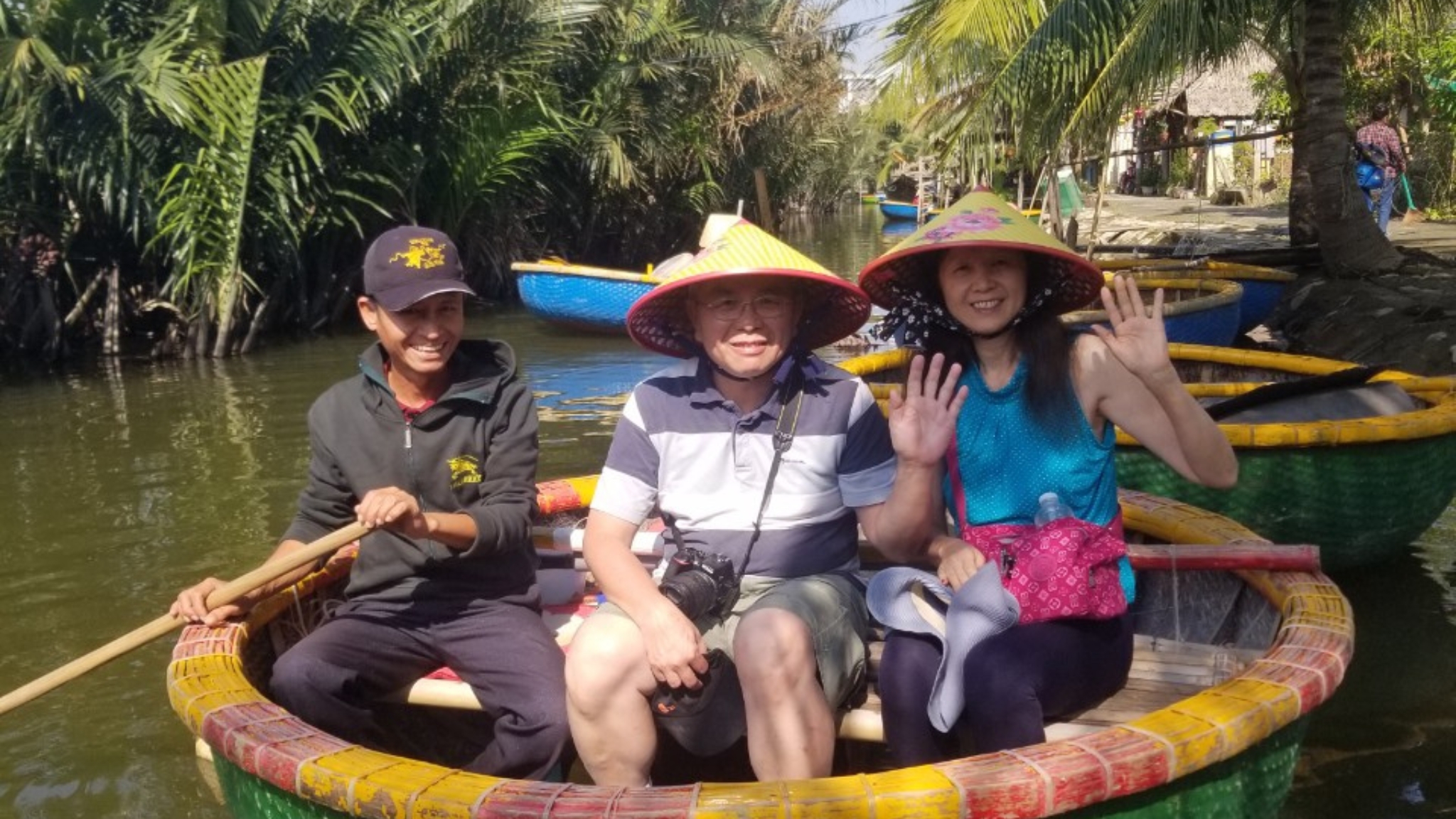Basket Boat At Cam Thanh Village Is Such A Fun, Must Try Experience In Hoi An!