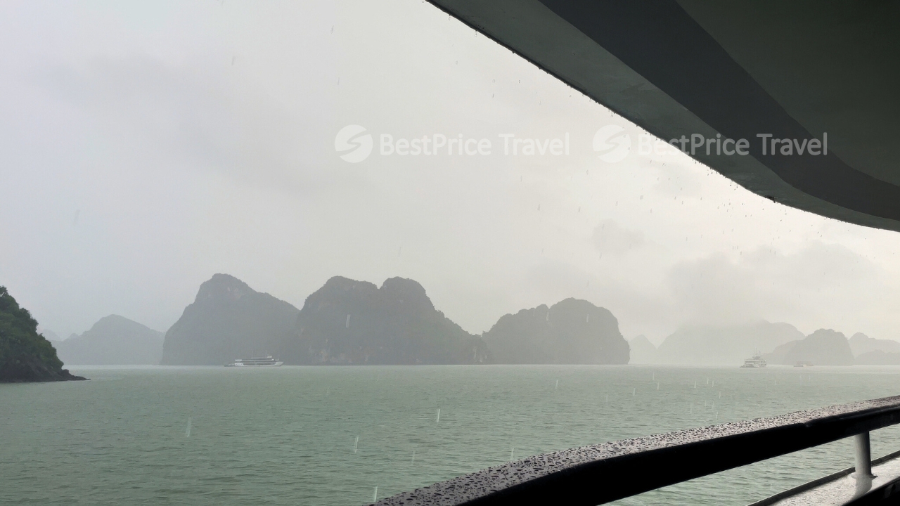 Monsoon in Halong Bay