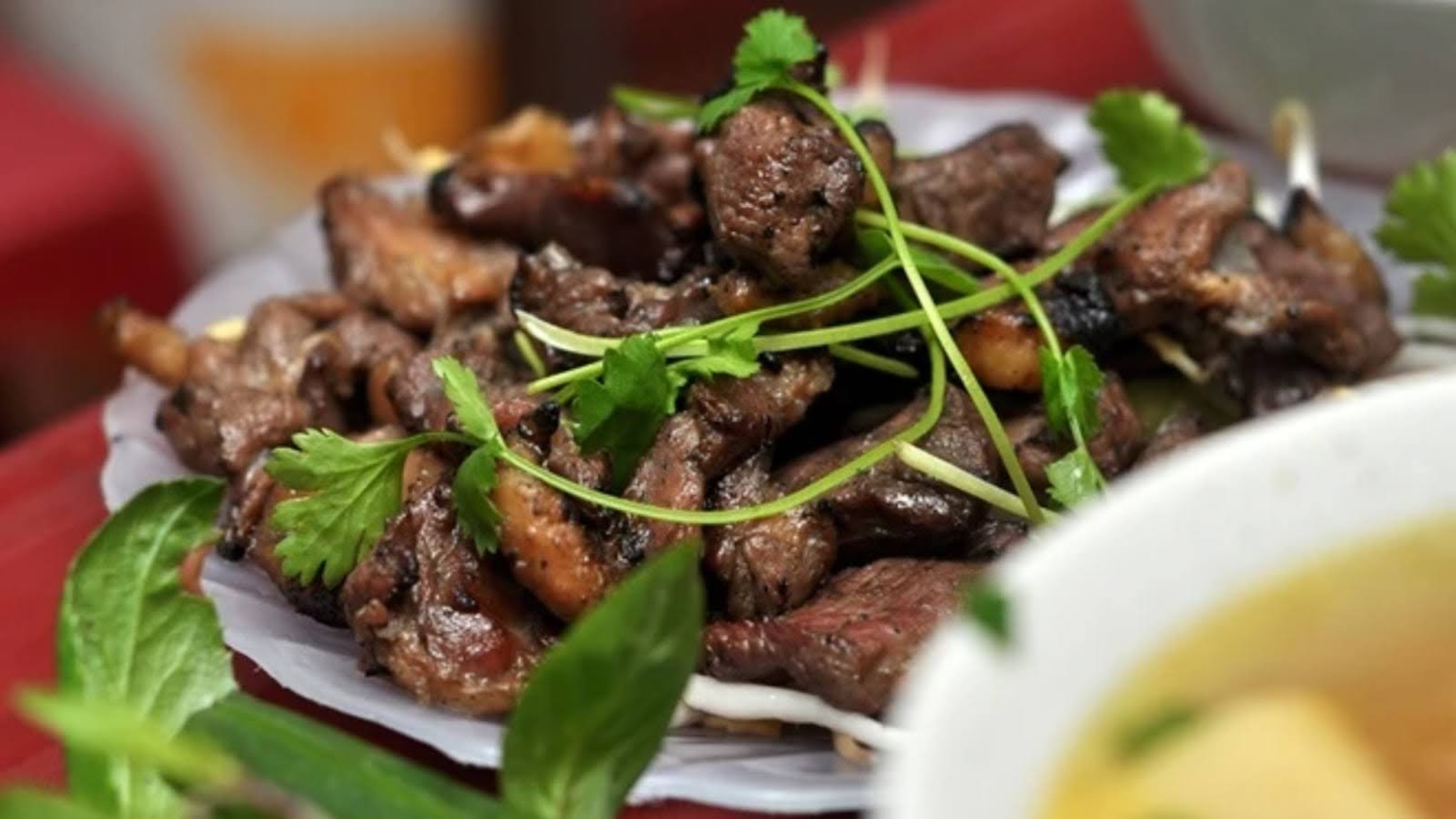 Delicious Grilled Ngan With An Appealing, Vibrant Color