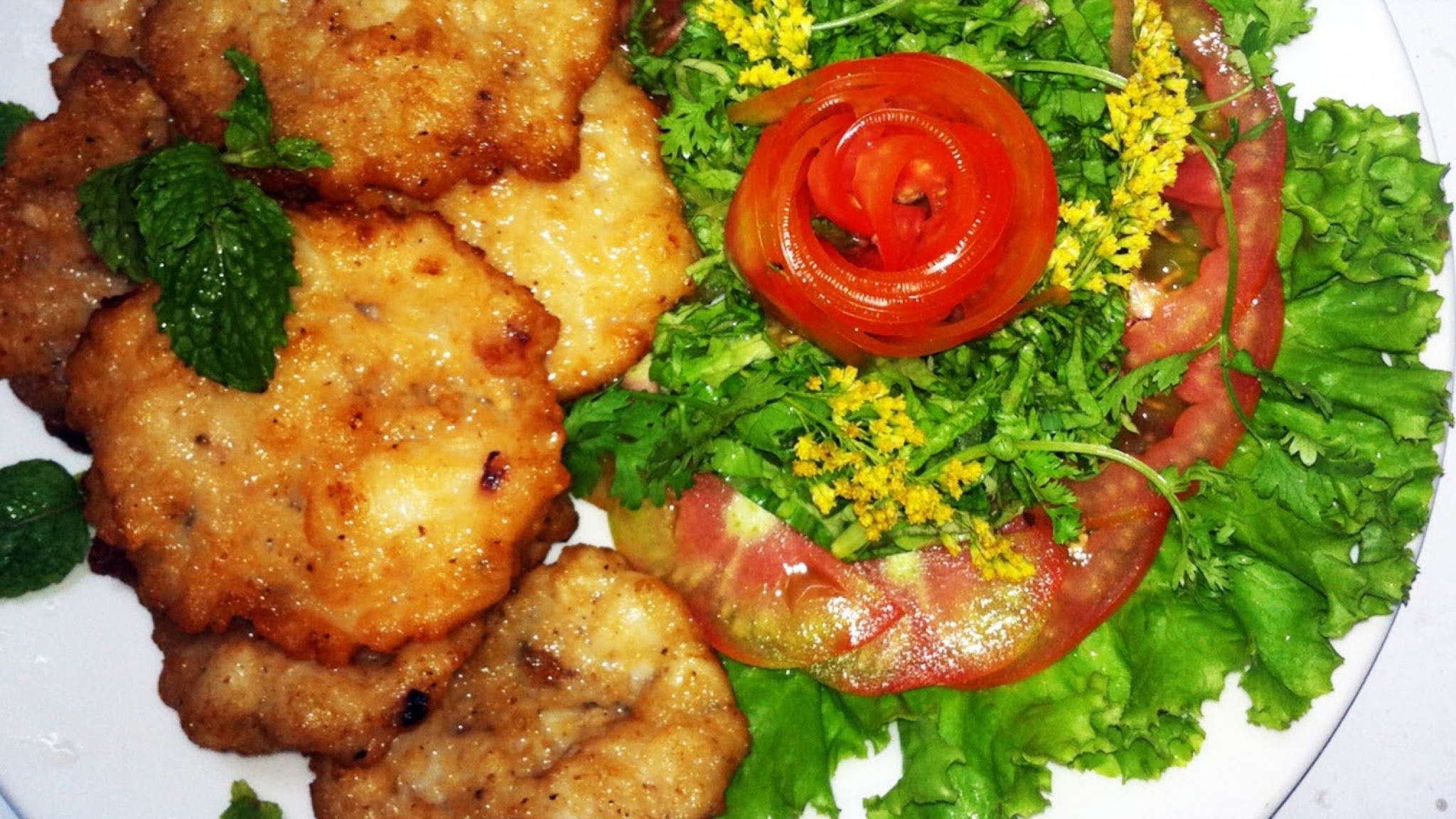 Traditional Ha Long Squid Cake Made From Hand Pounded Squid, A Famous Specialty Of Quang Ninh