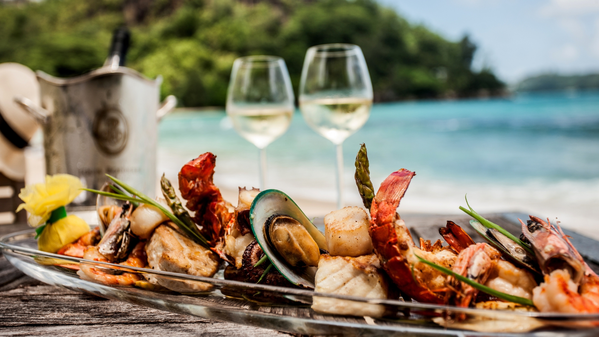Savor Grilled Seafood While Enjoying The Ocean Views