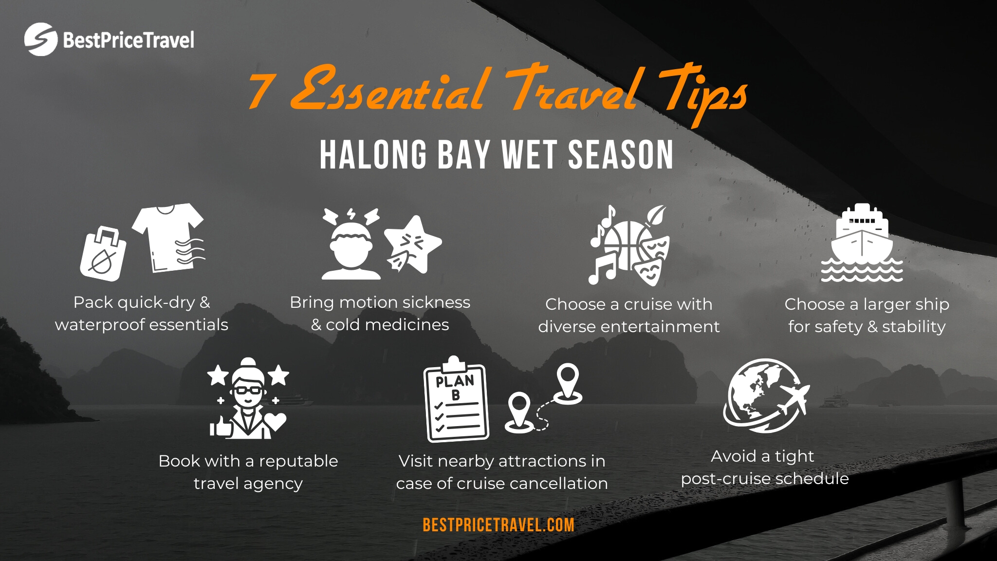 Travel Tips In Halong Bay Wet Season