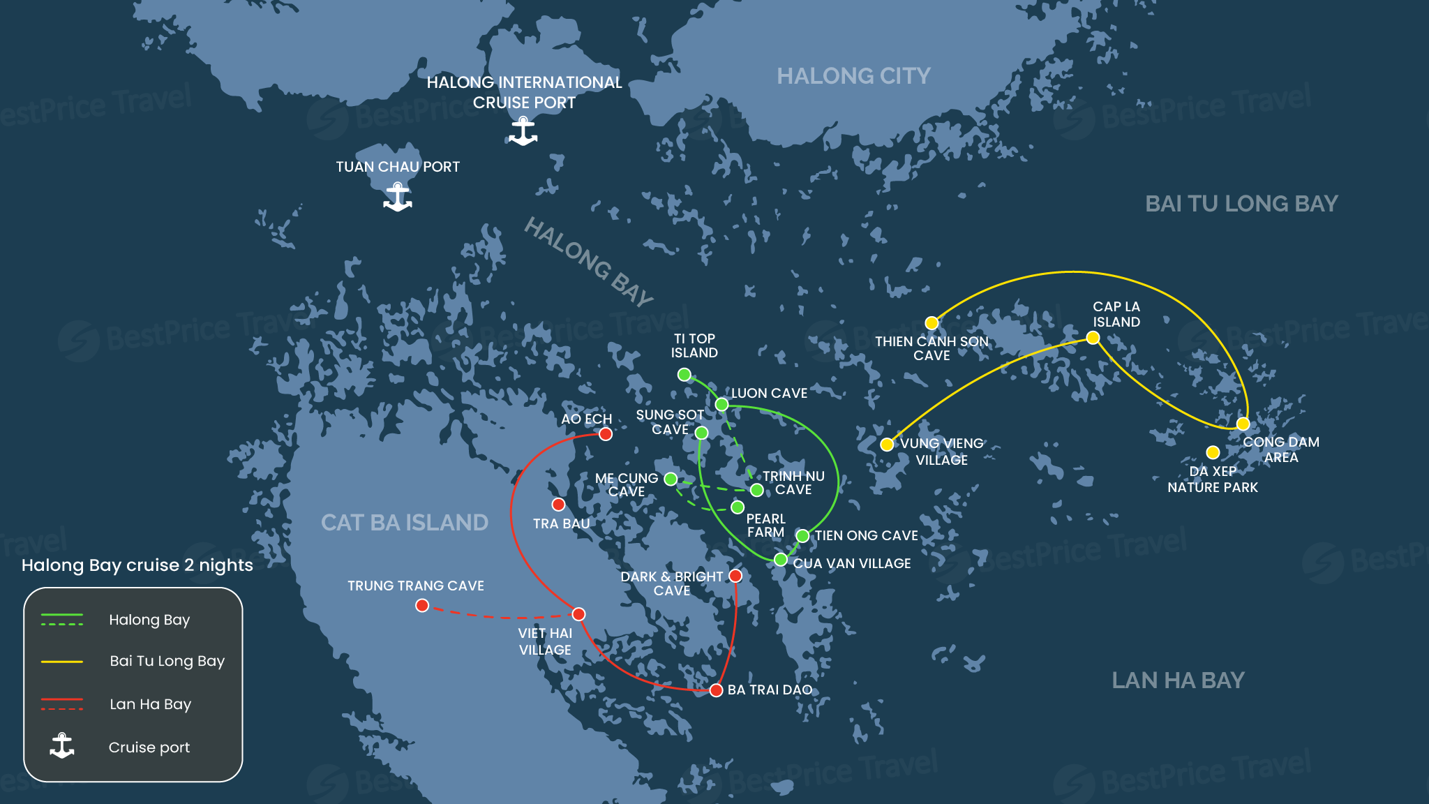 Halong Bay Cruise 3 Days Itinerary