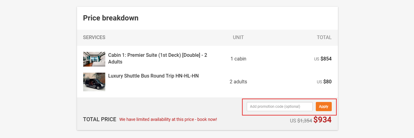 BP30 Apply Voucher Code