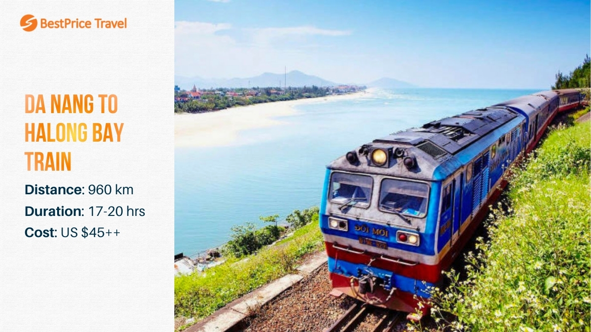 Da Nang to Halong Bay train