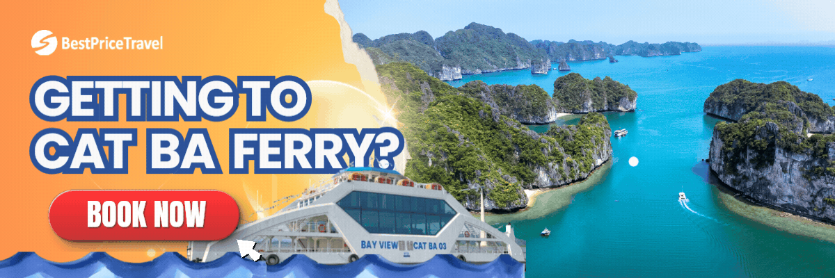 Book transfer to Cat Ba ferry