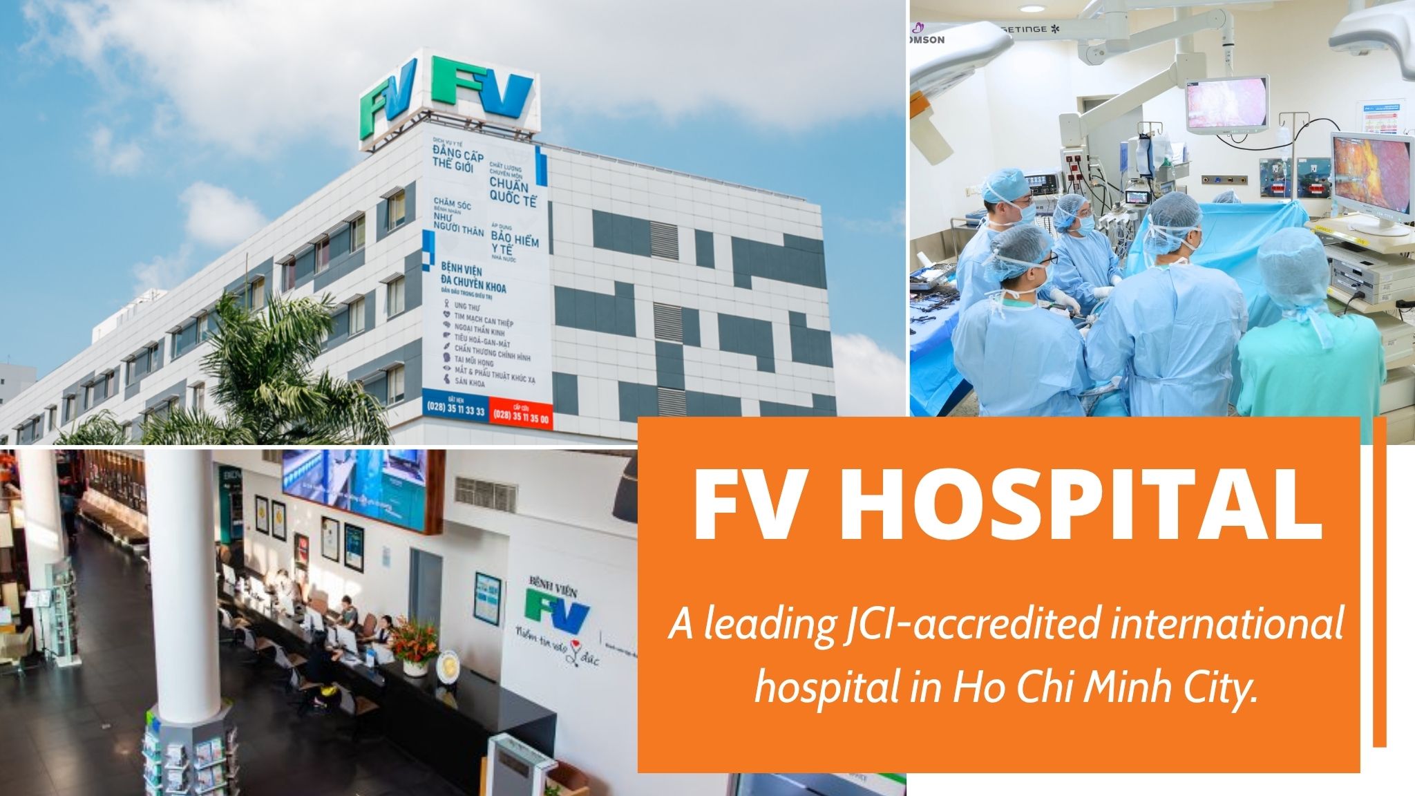FV Hospital - A leading JCI-accredited international hospital in Ho Chi Minh City.