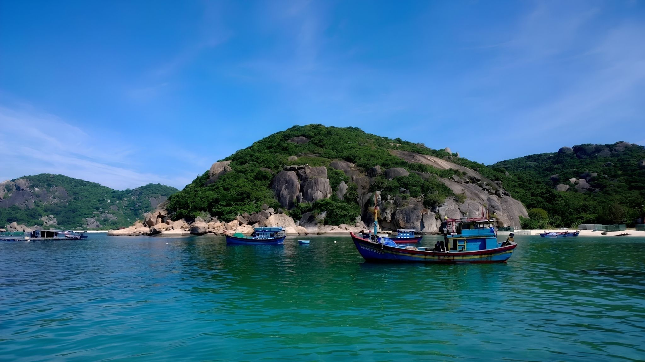 The peaceful beauty of Ngoc Vung Island