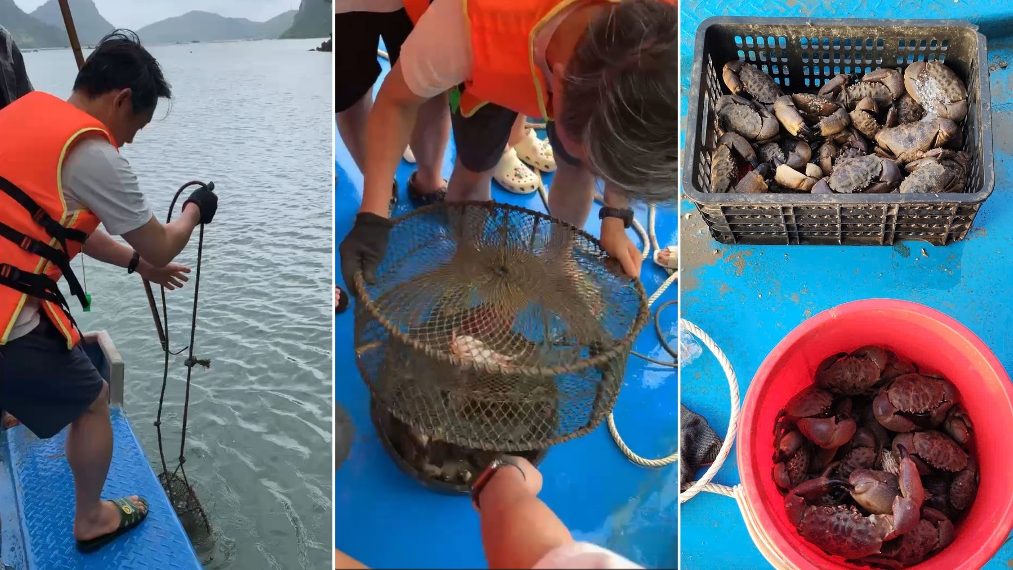 Try Cu Ky Crab Catching with Local Fishermen