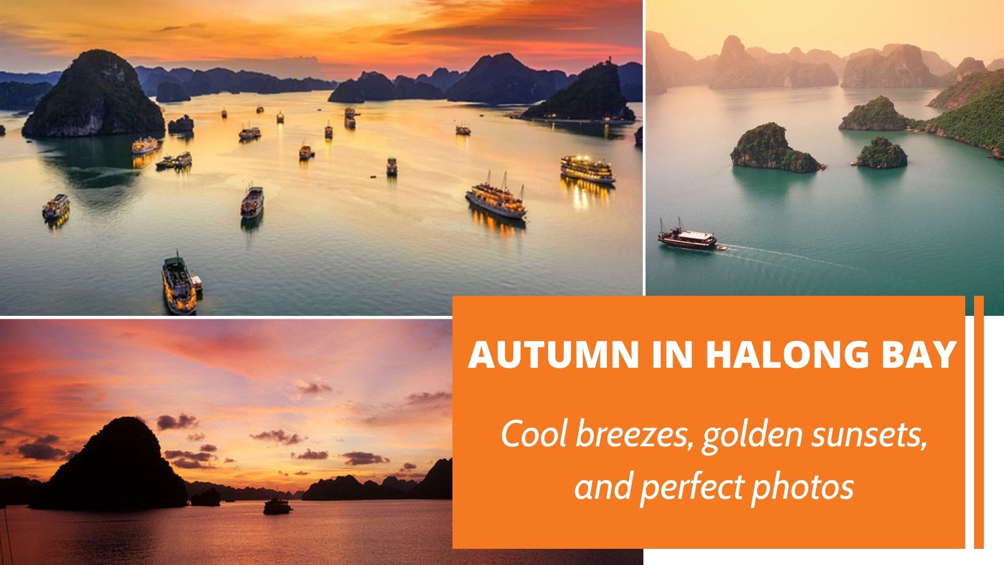 Autumn in Halong Bay &ndash; cool breezes, golden sunsets, and perfect photos
