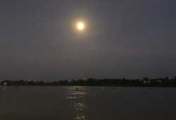 Nighttime on board