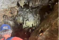 Visiting cave