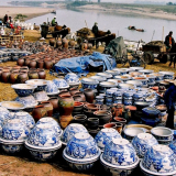 Hanoi Cycling Tour to Bat Trang Pottery Village Full day