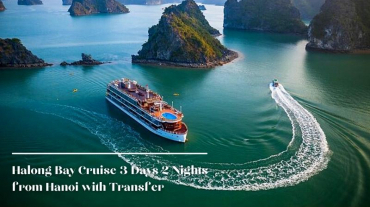 Halong Bay Cruise 3 days 2 nights from Hanoi with Transfer