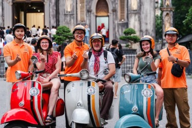 Hanoi Insight Vespa Tours Half Day