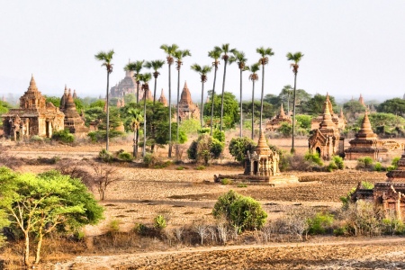 The Pagodas Of Bagan