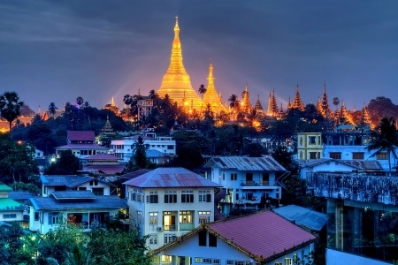 Yangon City In Myanmar