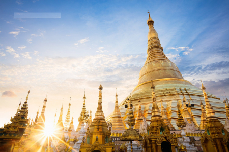 Shwedagon Sun Set