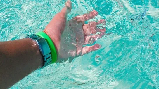 Crystal clear water